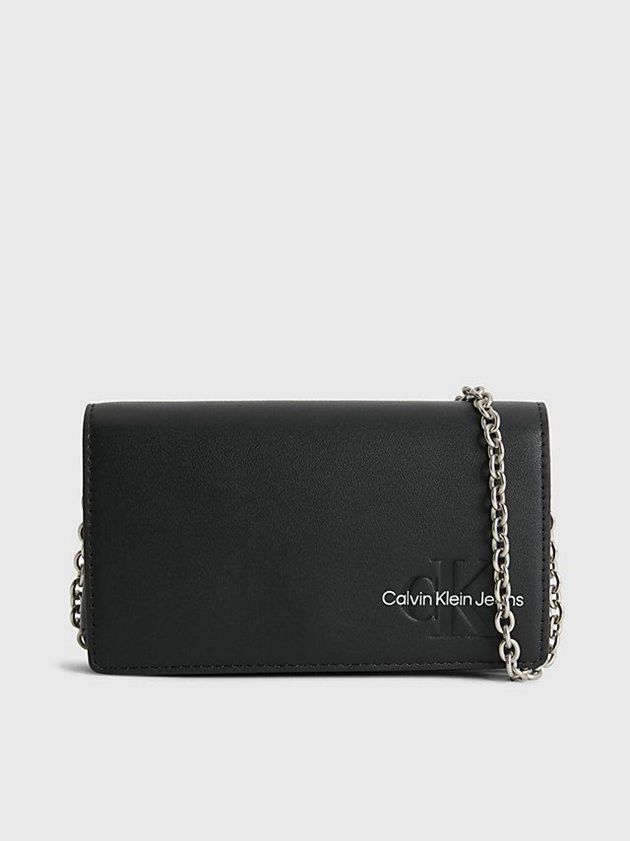 Calvin Klein USA Crossbody Phone Womens Bag Black 9576380-YG